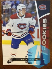 2019-20 Upper Deck Rookie Box Set Cale Fleury #10